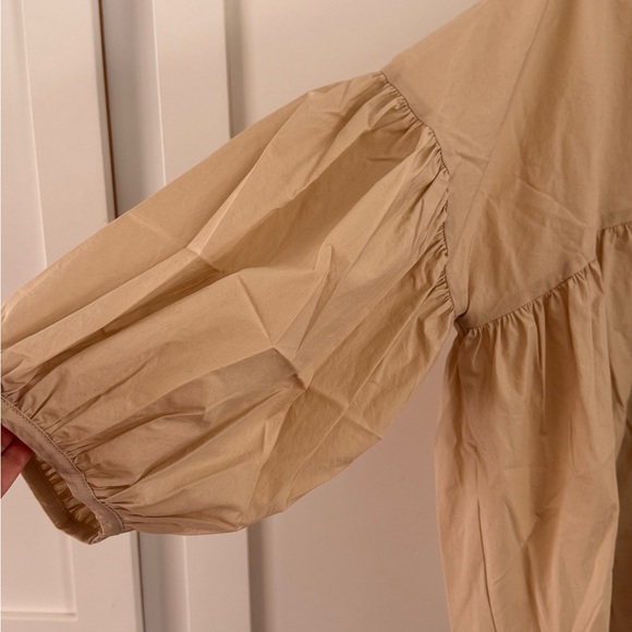 Black Crane Puff Top - Picture 3 of 4